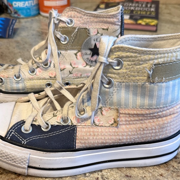 Converse Multicolor Patchwork High-Tops - Picture 3 of 6